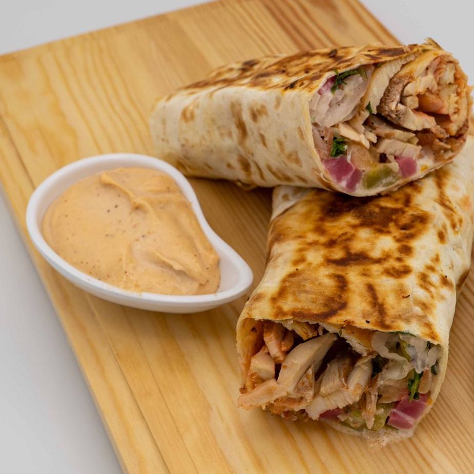 Chicken Romanian  wrap